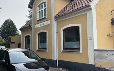 Middelfart – renovering af facader med fiberpuds